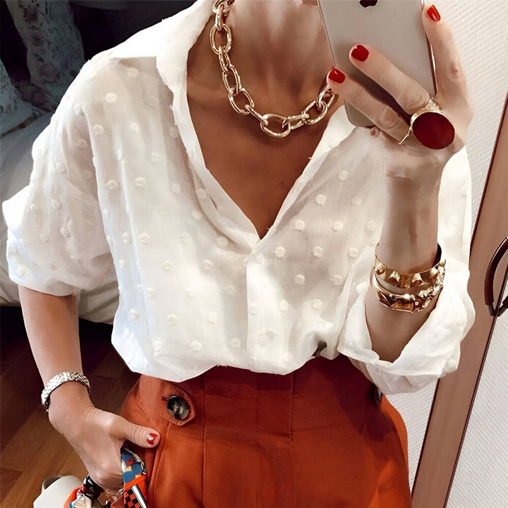 Levoire | Chemise Élégante À Pistes
