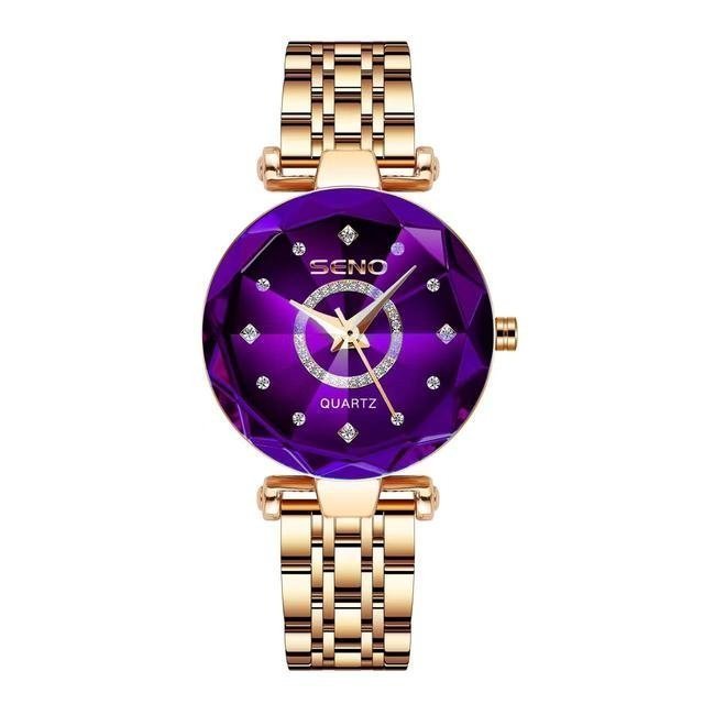 Levoire | Seno Diamant Cristal Montre Violet
