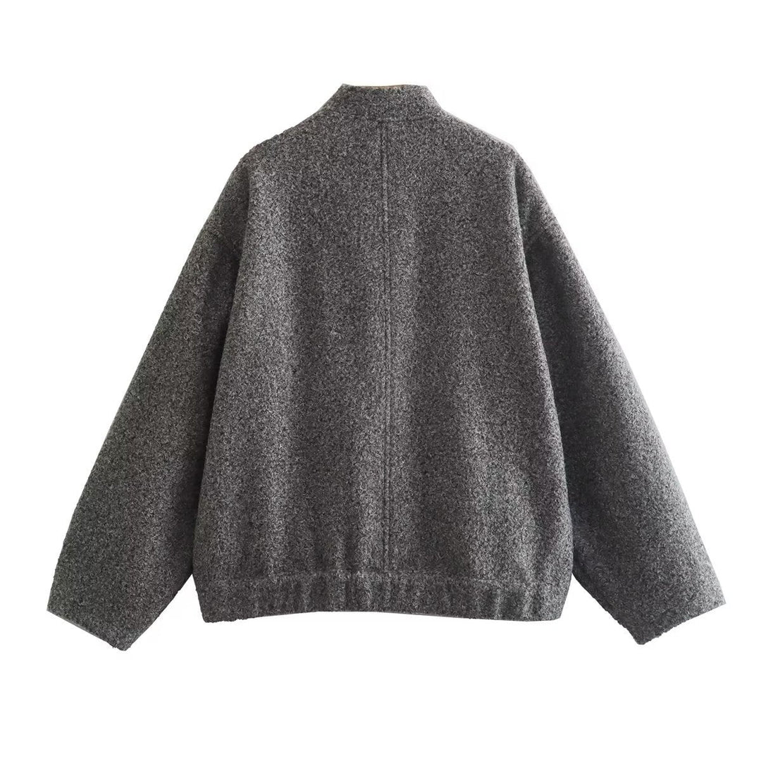 Levoire | Veste Bomber Décontractée Ample