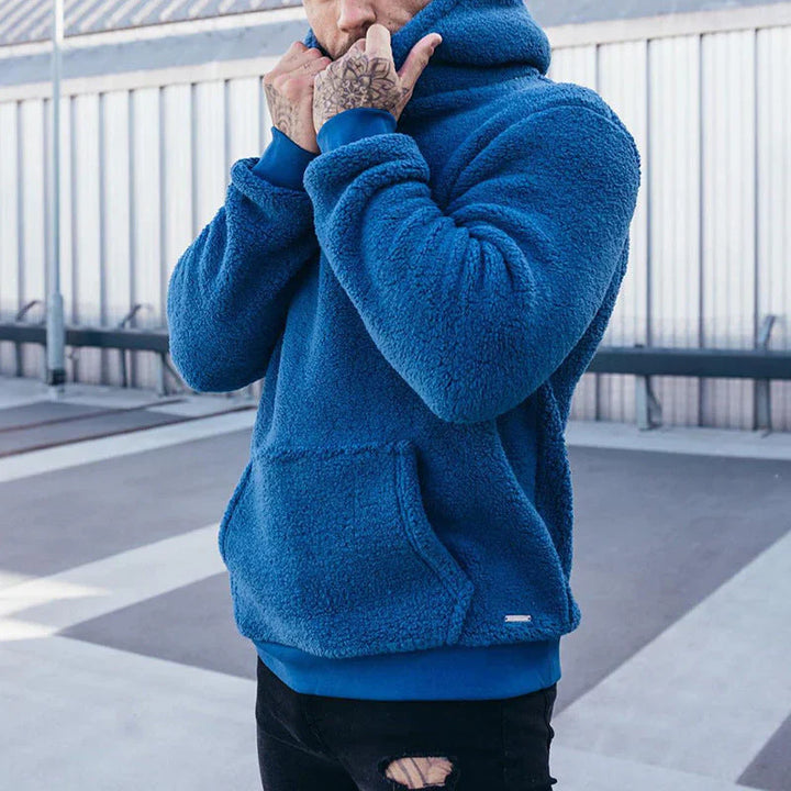 Levoire | Votre sweat à capuche élégant et confortable pour tous les jours Bleu