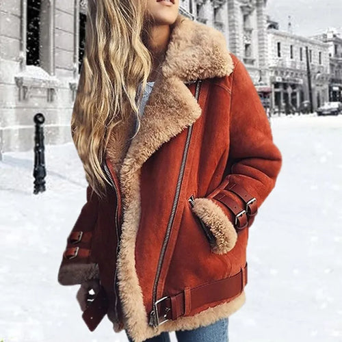 Levoire - Veste à boucles en cuir