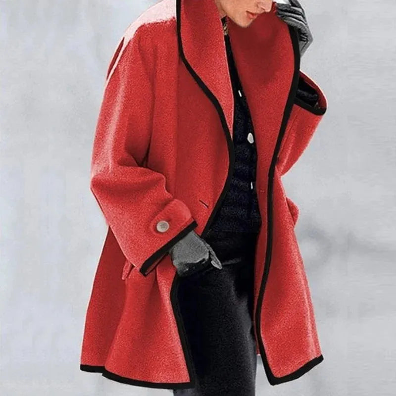 Levoire | Veste Élégante À Contraste Rot