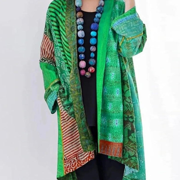 Levoire | Veste de Manteau Automnal de Collection Verte