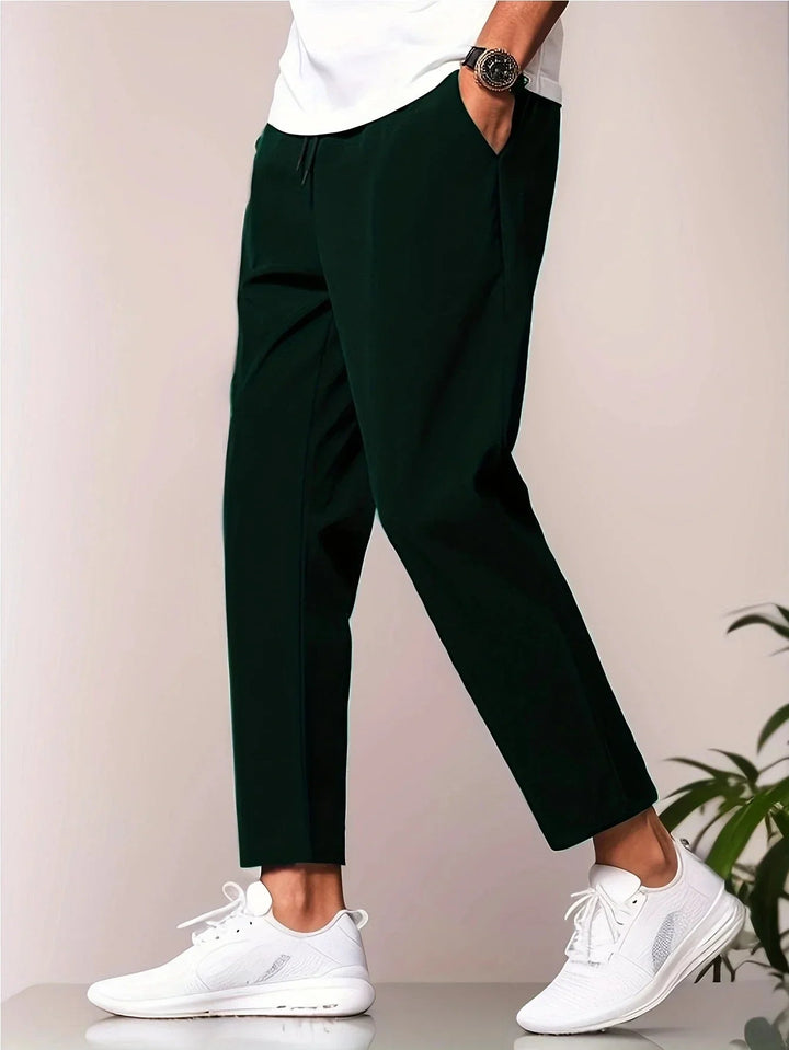 Levoire | Pantalon Décontracté Pour Homme Vert foncé