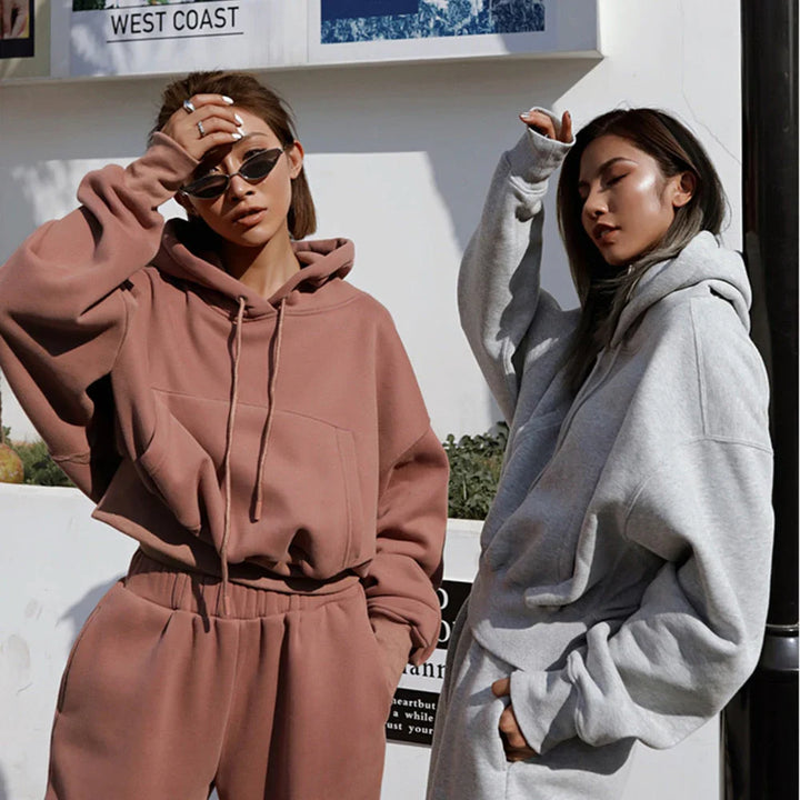 Levoire | Ensemble À Capuche Tendance Pour Femmes