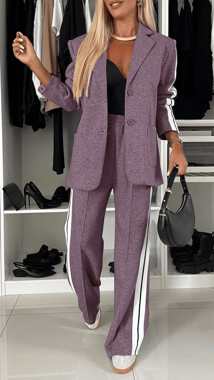 Levoire | Ensemble de jogging chic pour femmes deux pièces Lilas