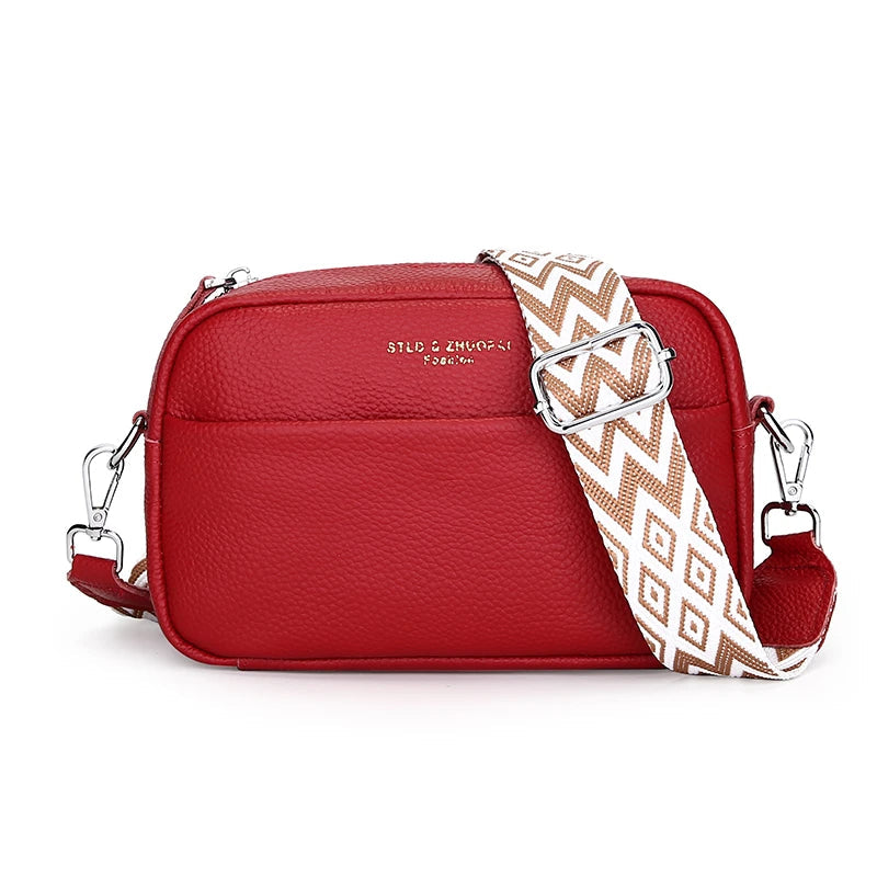 Levoire | Sac À Bandoulière Luxueux Rouge Onesize