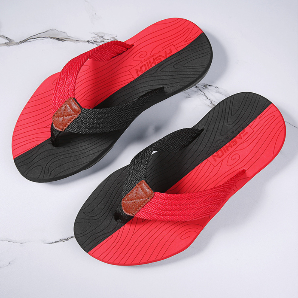 Levoire | Sandales À Doigts De Pied Orthopédiques Confortables Et Douces Rot-Noir