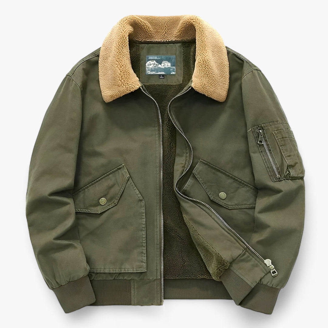 Levoire | Décontracté & Chaud Bomber Jacket Légumes