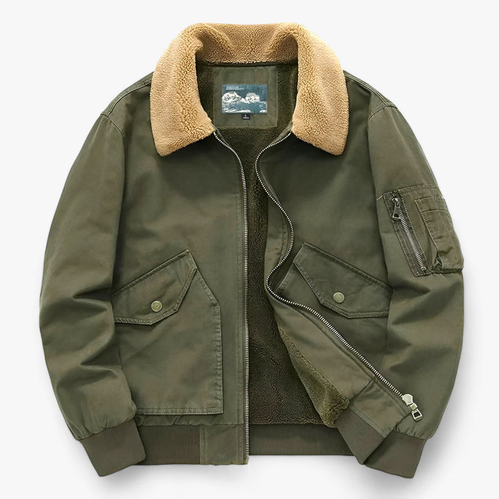 Levoire | Décontracté & Chaud Bomber Jacket Légumes