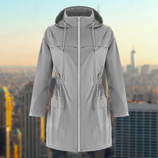 Levoire | Veste De Pluie Légère Pour Femmes Gris