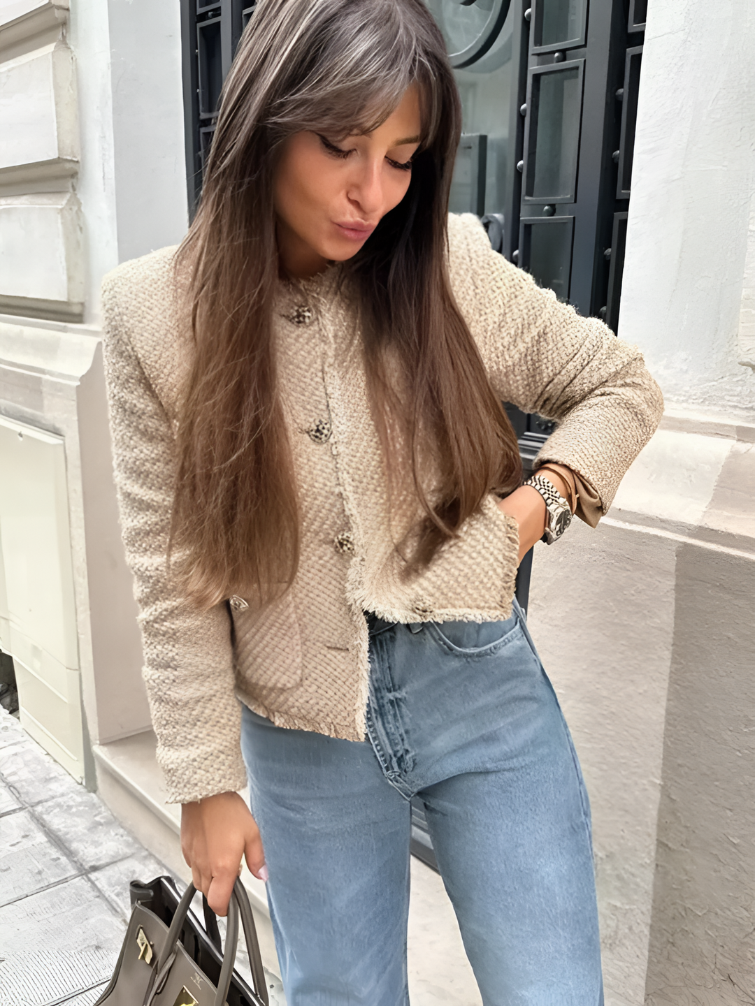 Levoire | Veste en Tweed Courte