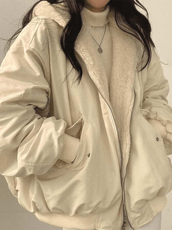 Levoire | Veste confortable et thermique Beige
