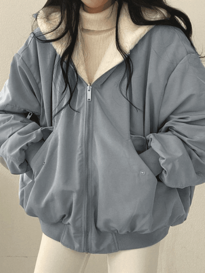 Levoire | Veste confortable et thermique Bleu