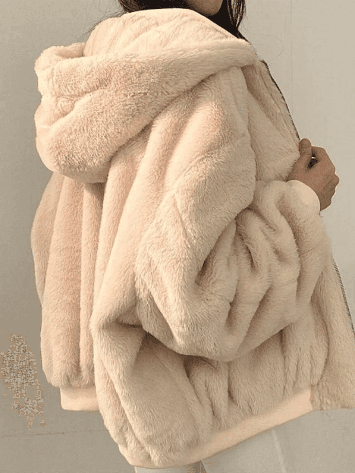 Levoire | Veste À Capuche En Polaire Réversible Grande Taille