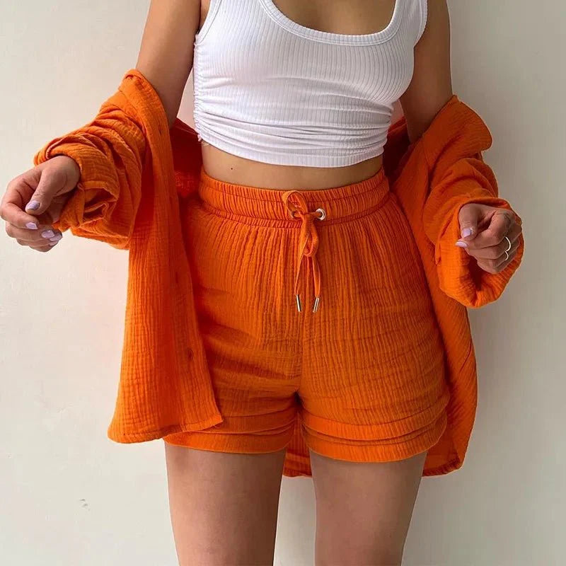 Levoire | Coton Lin Été Chemise Série