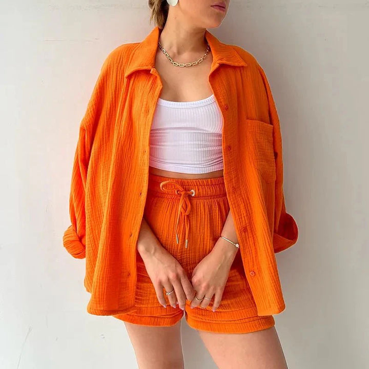 Levoire | Coton Lin Été Chemise Série
