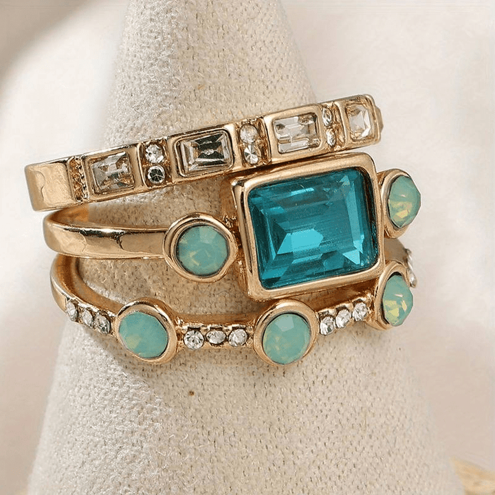 Levoire | Cristal Bleu Dans Le Style Vintage