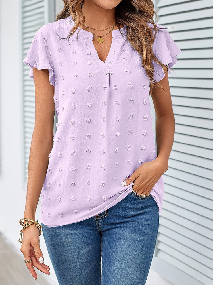 Levoire | Chemise Avec Patchwork Et Volants Hellulila