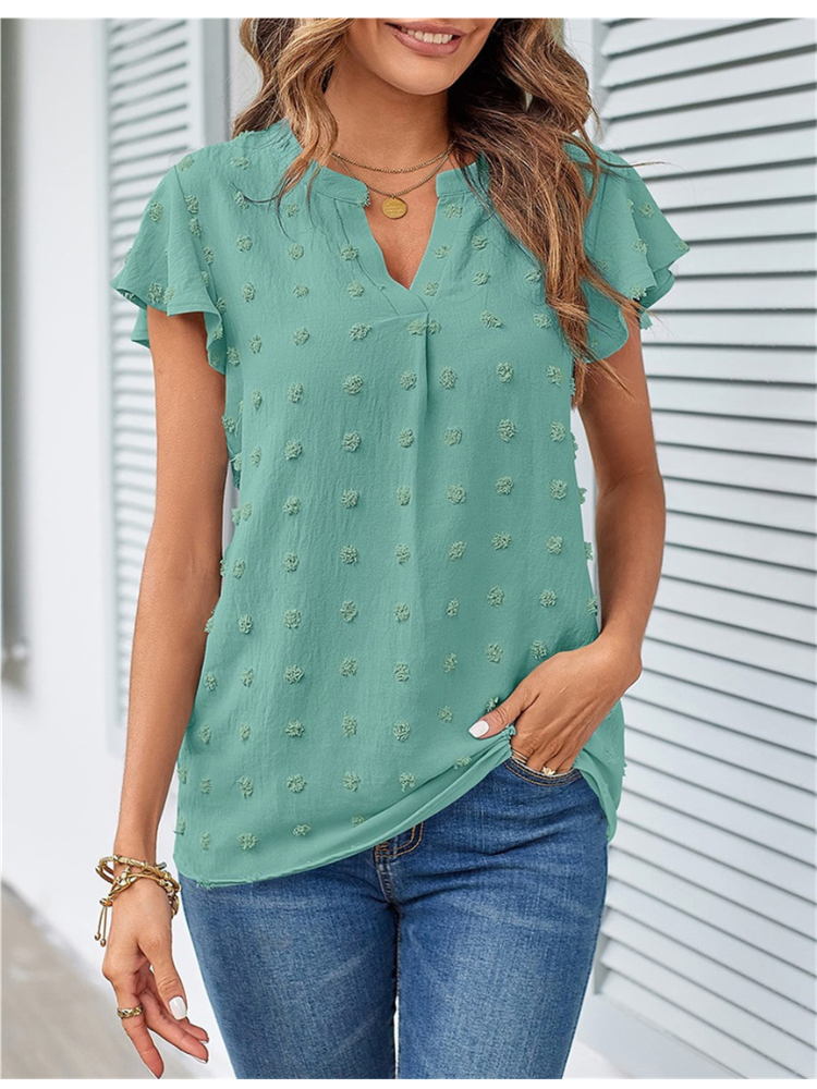 Levoire | Chemise Avec Patchwork Et Volants