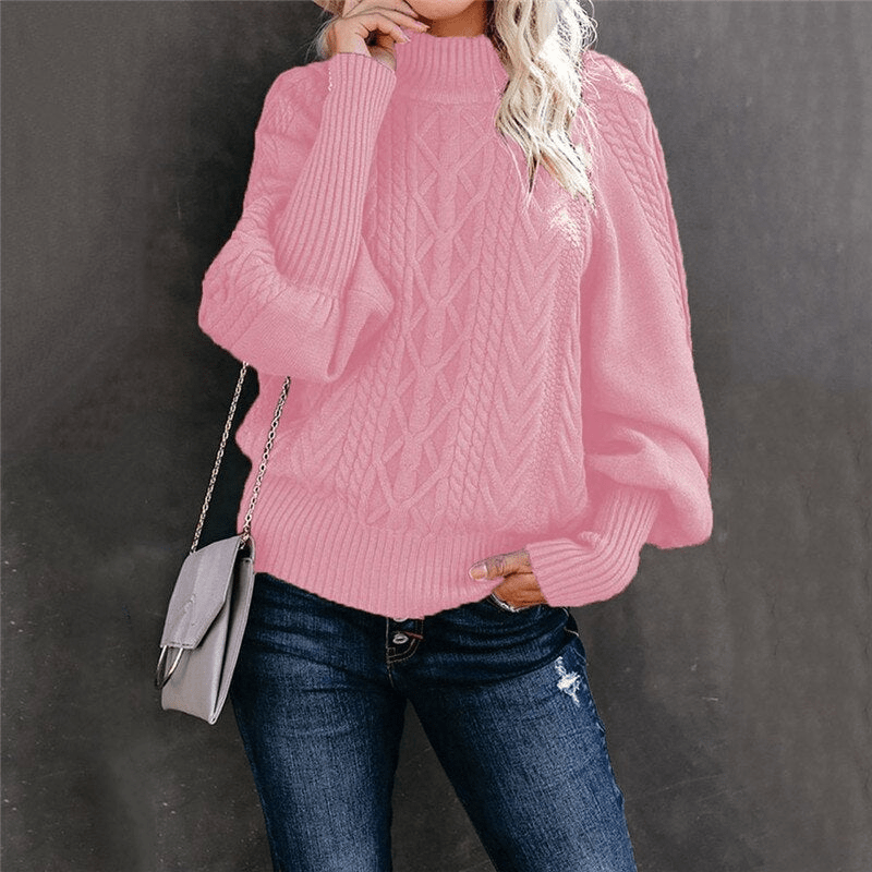 Levoire | Pull Capuche Femme Boutons Confort Tendance Rosa