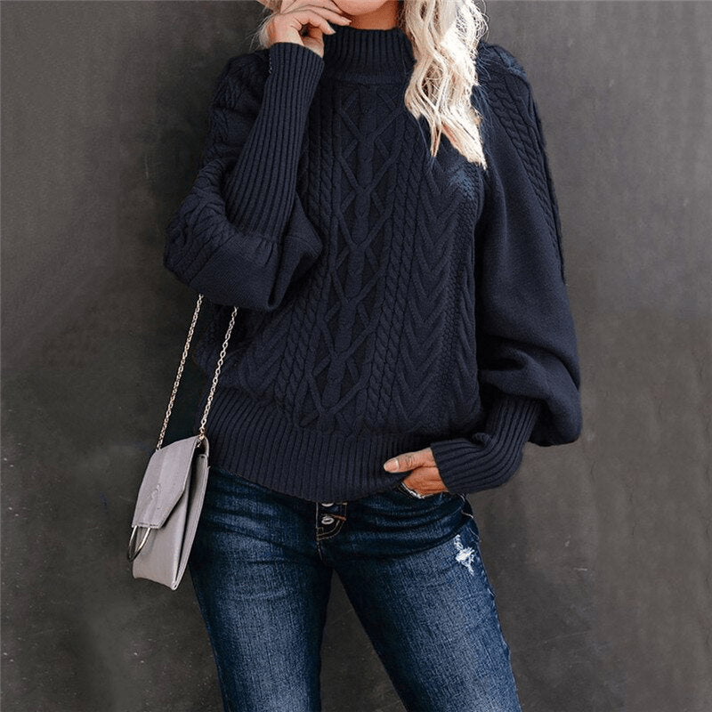 Levoire | Pull Capuche Femme Boutons Confort Tendance Noir
