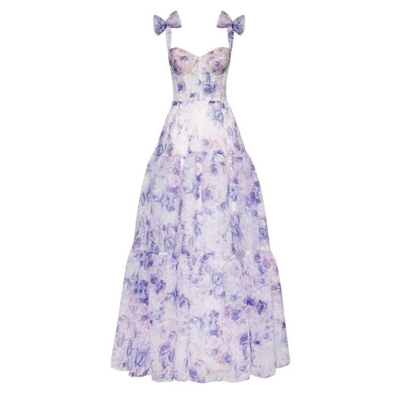 Levoire | Broderie De Fleurs Avec Attache À Lacet