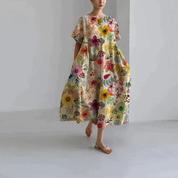 Levoire | Robe Décontractée Et Élégante Fleuri