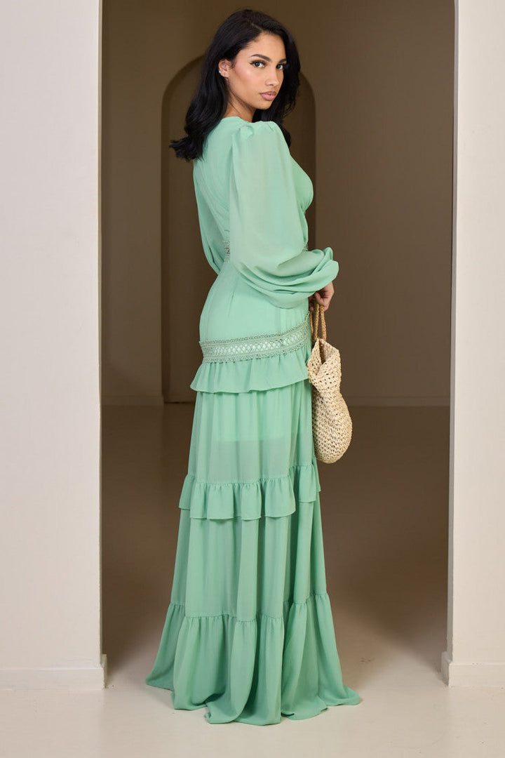 Levoire | Robe Maxi En Crochet