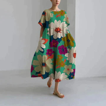 Levoire | Robe Décontractée Et Élégante Vert