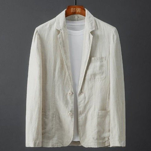 Levoire | Veste En Lin Pour Hommes