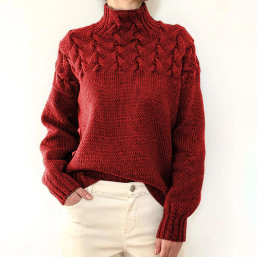 Levoire | Pull en maille à col montant