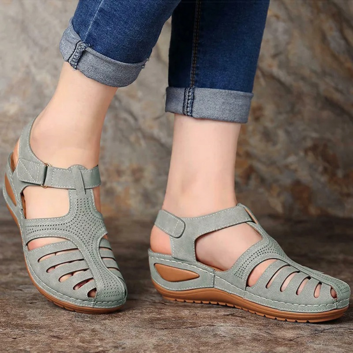 Levoire | Style De Chambre Sandales Orthopédiques Gris