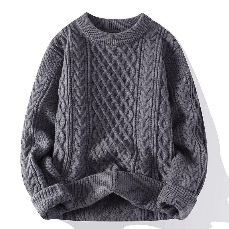 Levoire | Pull femme chaud et confortable en laine Gris