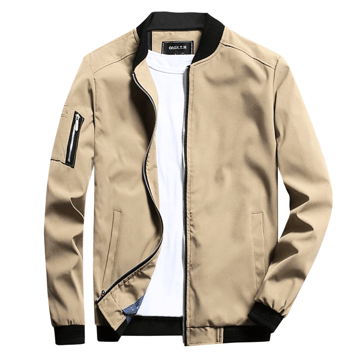 Levoire | Veste Imperméable Chaude Homme Beige