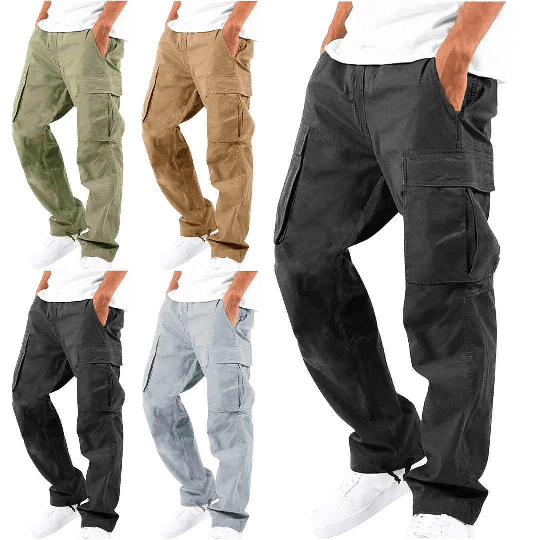 Levoire | Pantalon cargo homme design multi poches confort ajusté & tendance