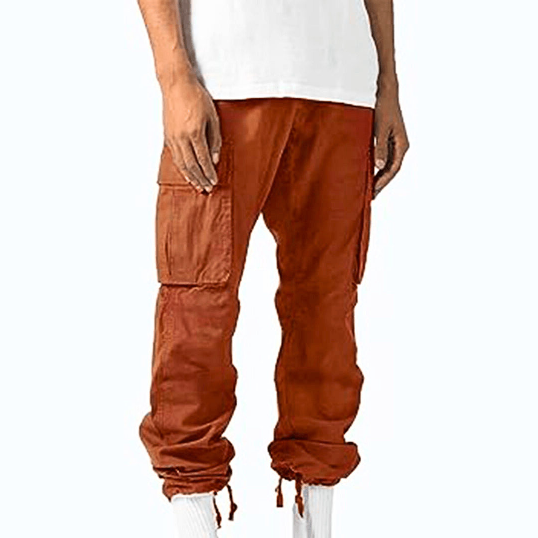 Levoire | Pantalon cargo homme design multi poches confort ajusté & tendance Rot