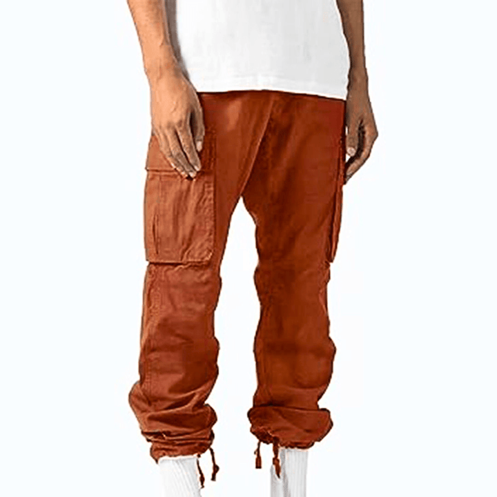 Levoire | Pantalon cargo homme design multi poches confort ajusté & tendance Rot