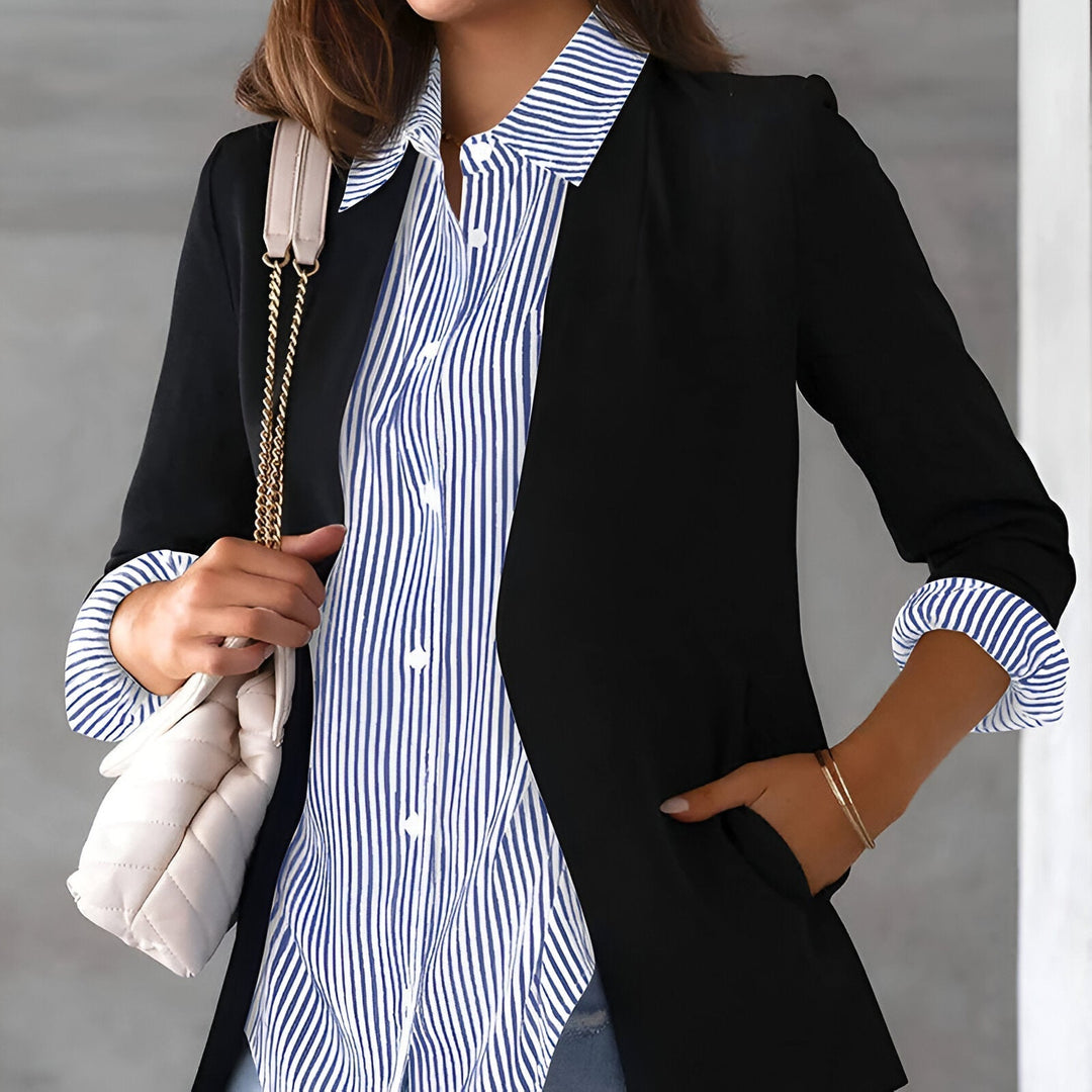 Levoire | Chemise Rayée À Manches Longues