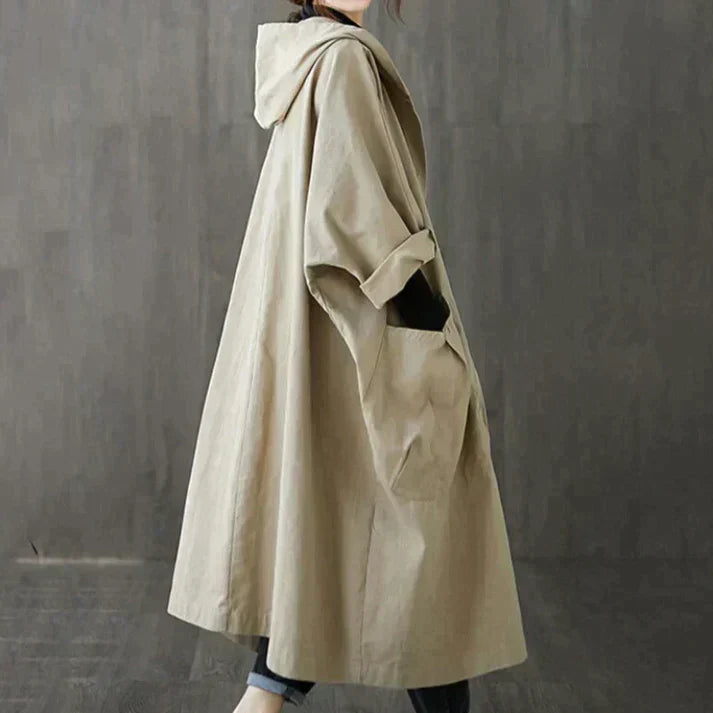 Levoire | Trench-Coat Universitaire Pour Un Style Moderne Et Confortable Khaki
