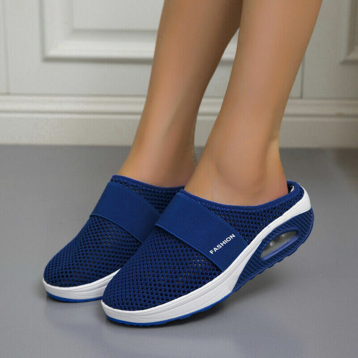 Levoire | Chaussures Orthopédiques À Semelles Glissantes Bleu