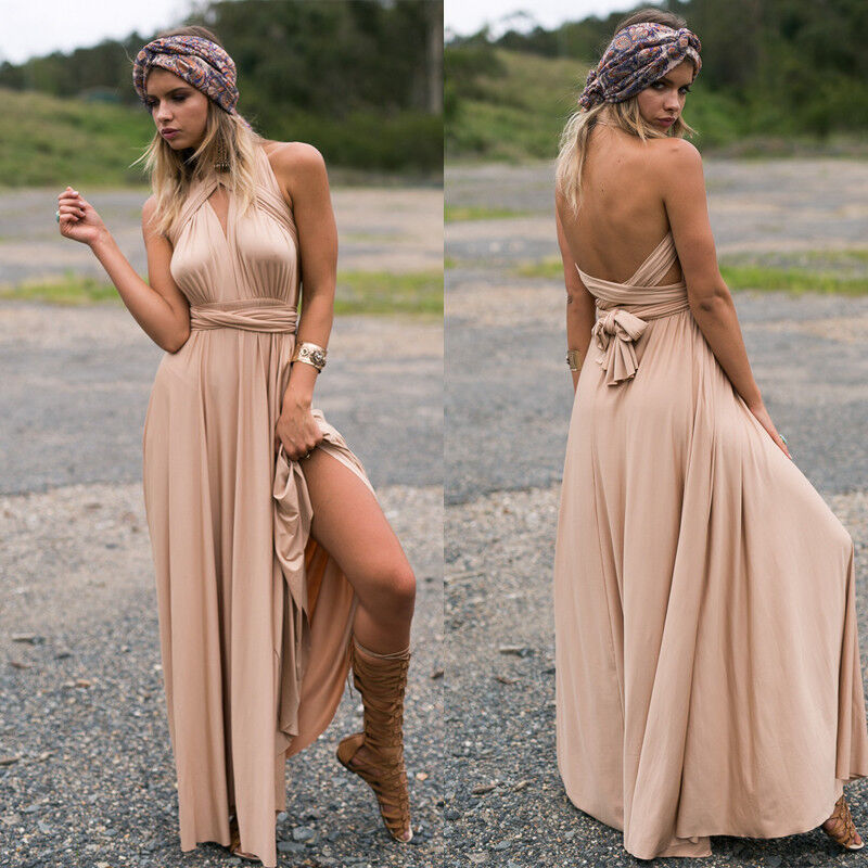 Levoire | Chic Facilement Robe D'Été Portefeuille Champagne
