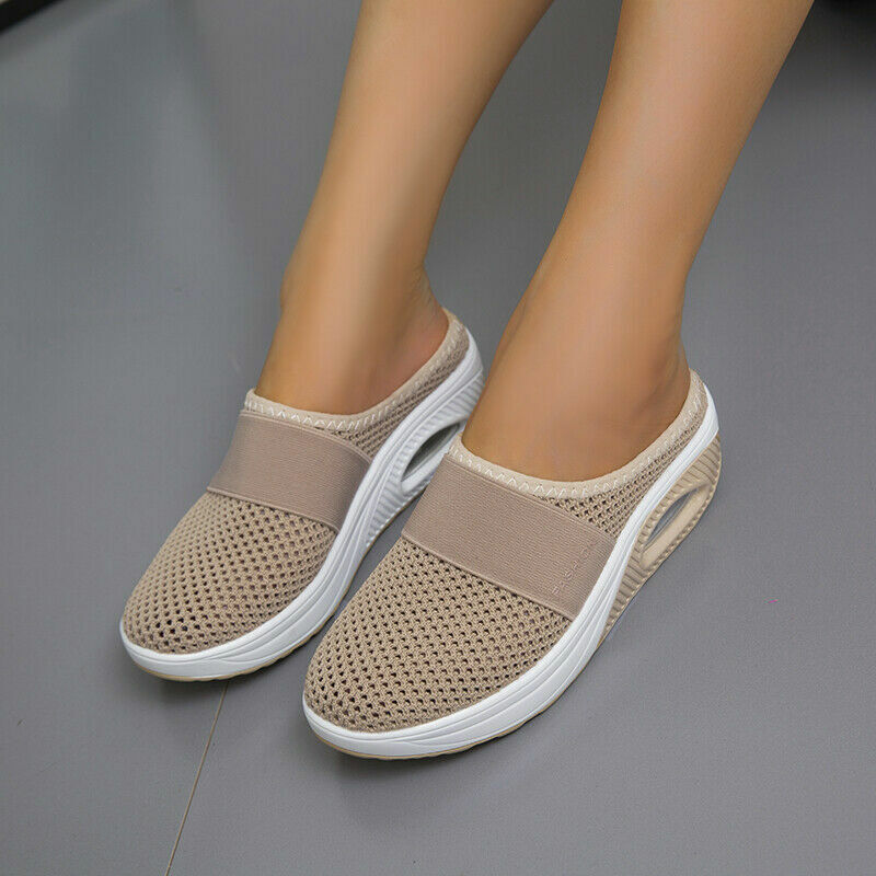 Levoire | Chaussures Orthopédiques À Semelles Glissantes Beige