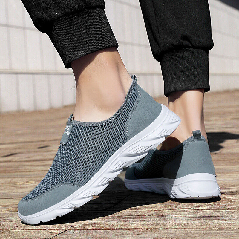 Levoire | Chaussures De Sport Orthopédiques Respirantes Pour Hommes Gris