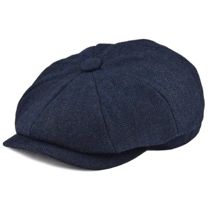Levoire | Chapeau de collection de vin inspiré par Peaky Blinders Bleu