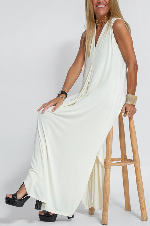 Levoire | Robe à fronces féminine Blanc