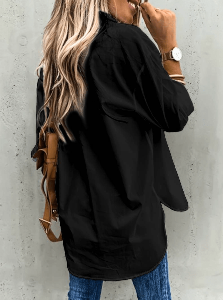 Levoire | Chemisier Femme Chemisier Blanc Femme Manches Longues Décontracté