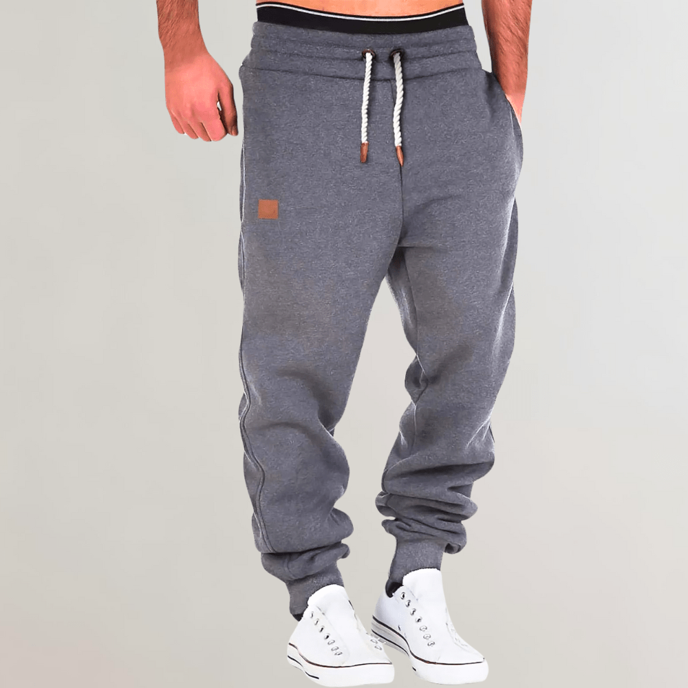Levoire | Pantalon de jogging hommes confortable & coupe parfaite Gris foncé