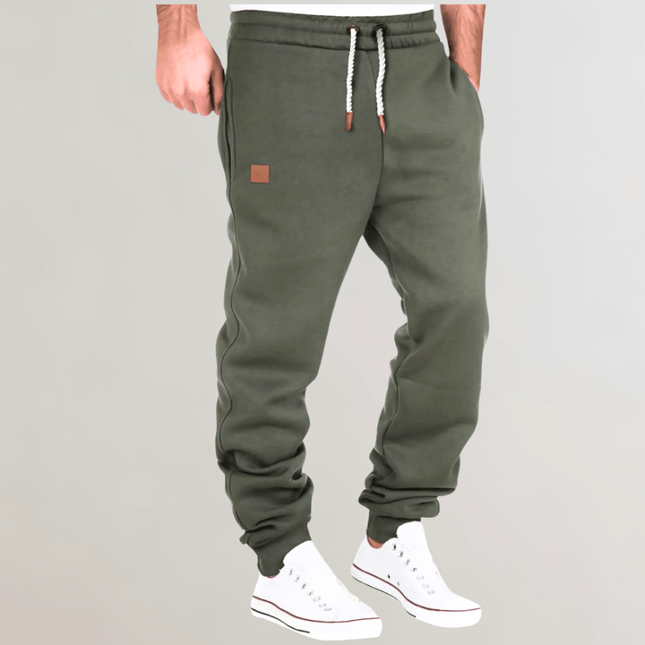Levoire | Pantalon de jogging hommes confortable & coupe parfaite Vert