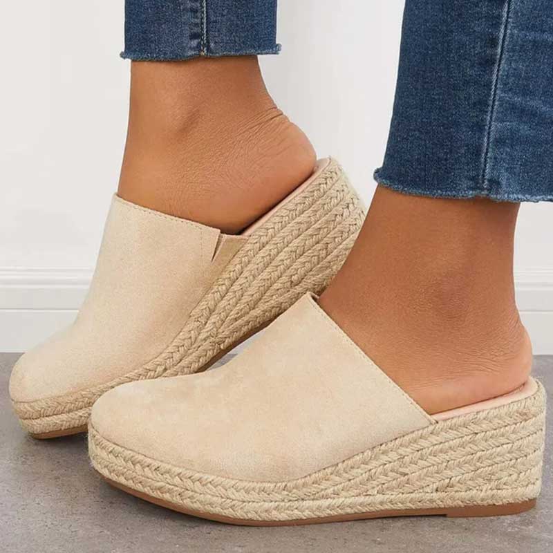 Levoire | Escarpins Compensés Orthopédiques Pour Femmes Beige